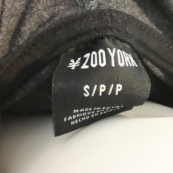 📍SOLD📍ZOO YORK long sleeve hoodie men’s small - Picture 5 of 7